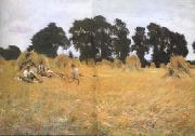 Reapers Resting in a Wheatfield (mk18)